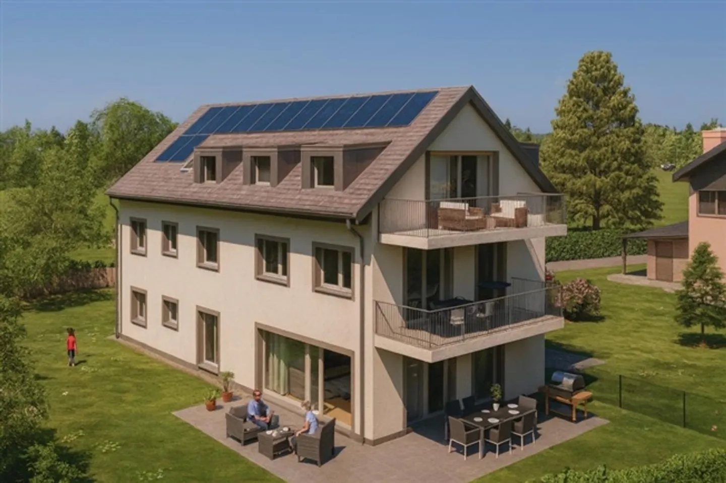 Un ambiente abitativo raro alla periferia di Losanna - Foto 2 di 7