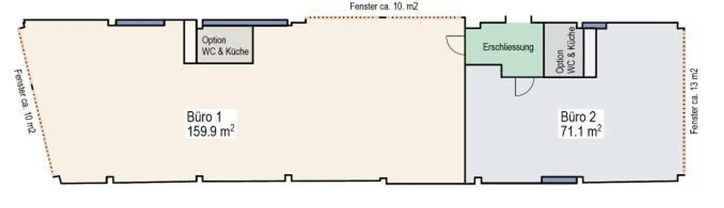 Espace de bureau ou de pratique flexible (71 – 160 m²) dans un emplacement central - Photo 8 sur 9
