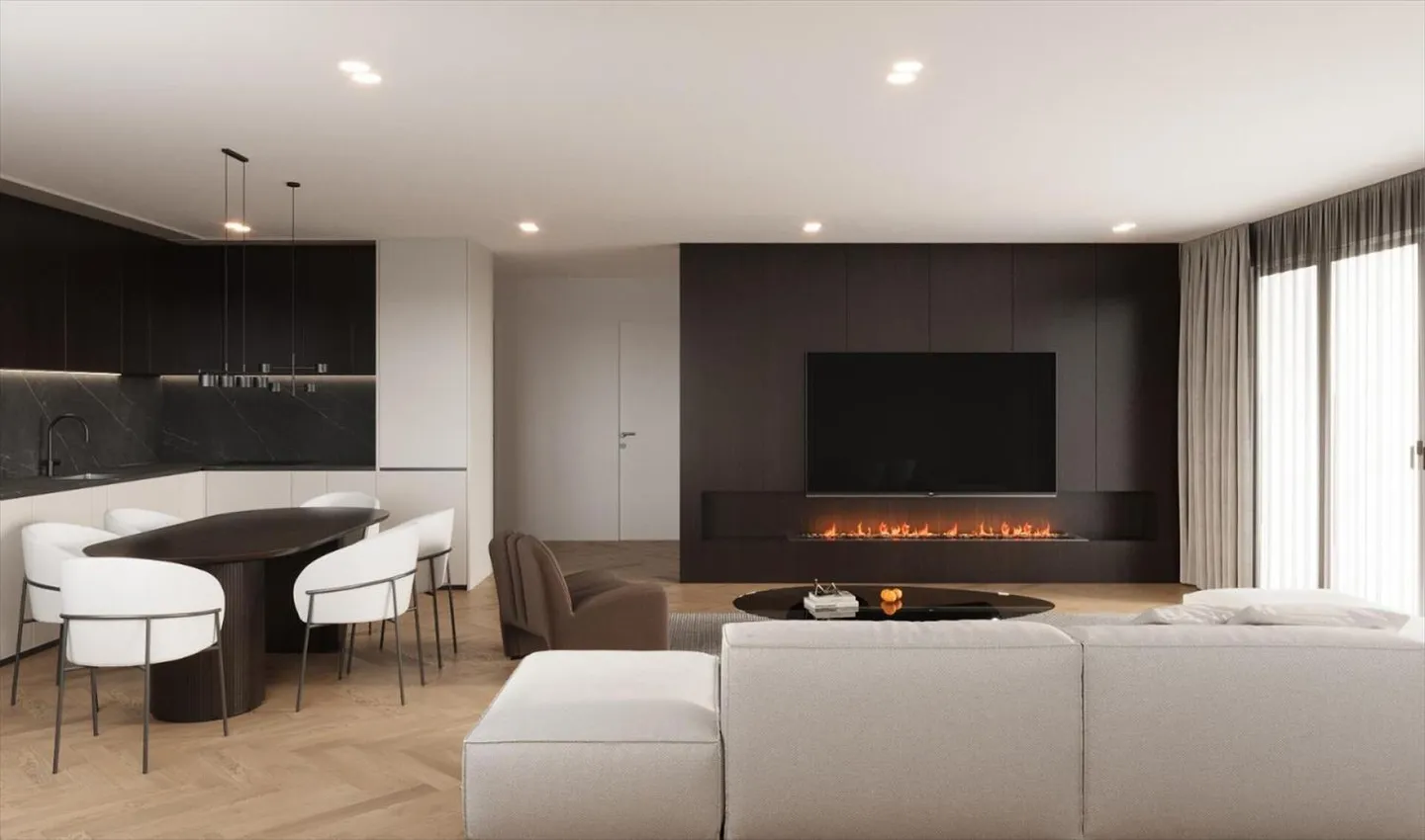 Neue 3,5-Zimmer-Wohnung in Farvagny - Foto 1 von 5