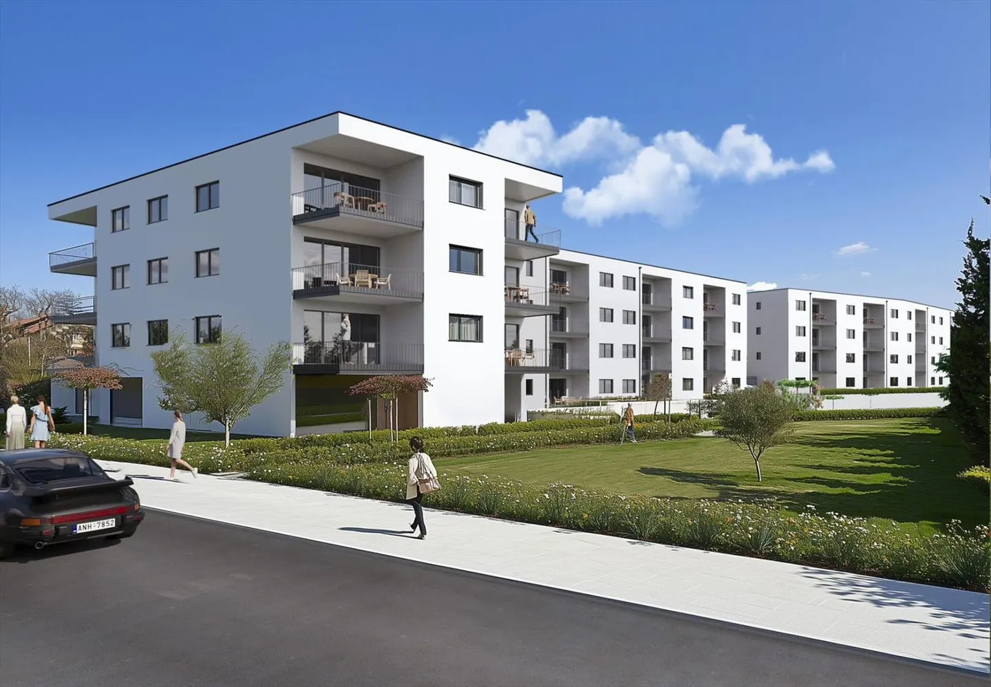 Neue 3,5-Zimmer-Wohnung in Farvagny - Foto 2 von 5