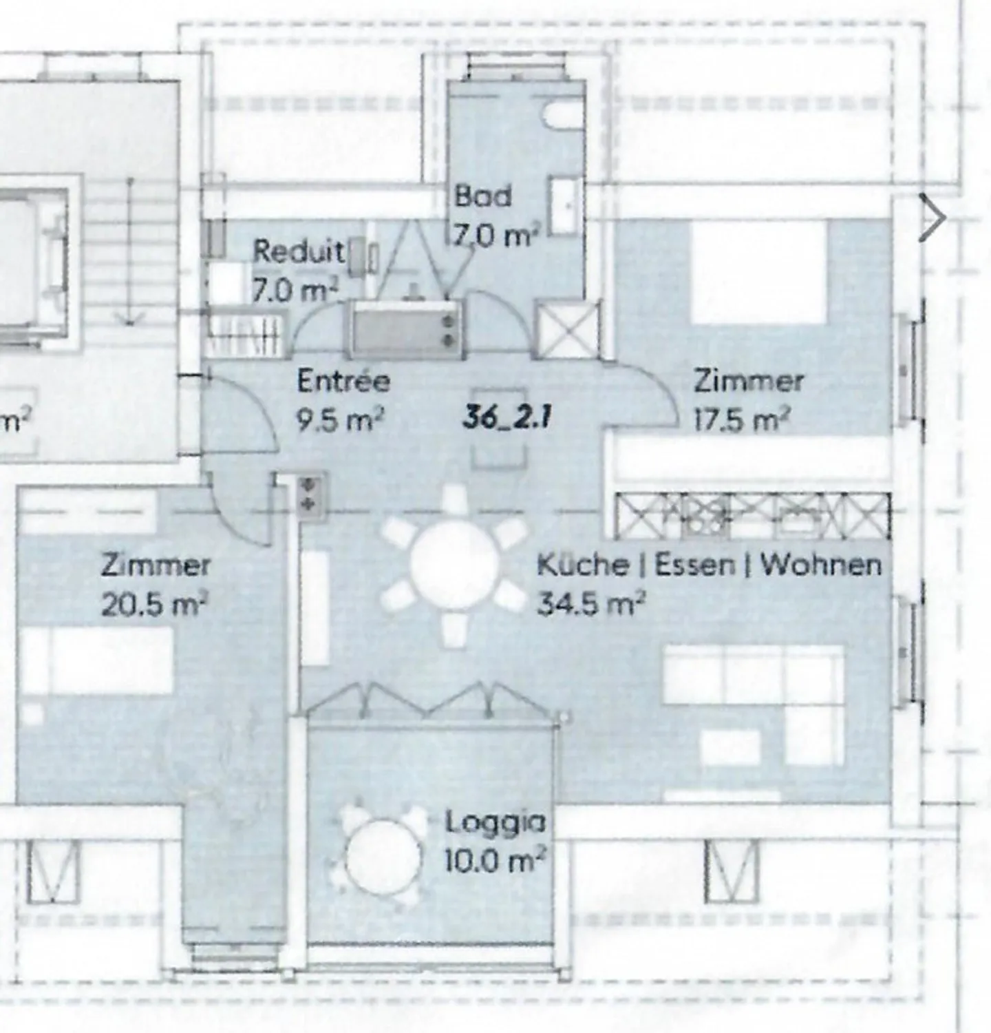 3.5 Room Attic Apartment - First Occupancy February 2026 - in Final Construction - Photo 7 of 7