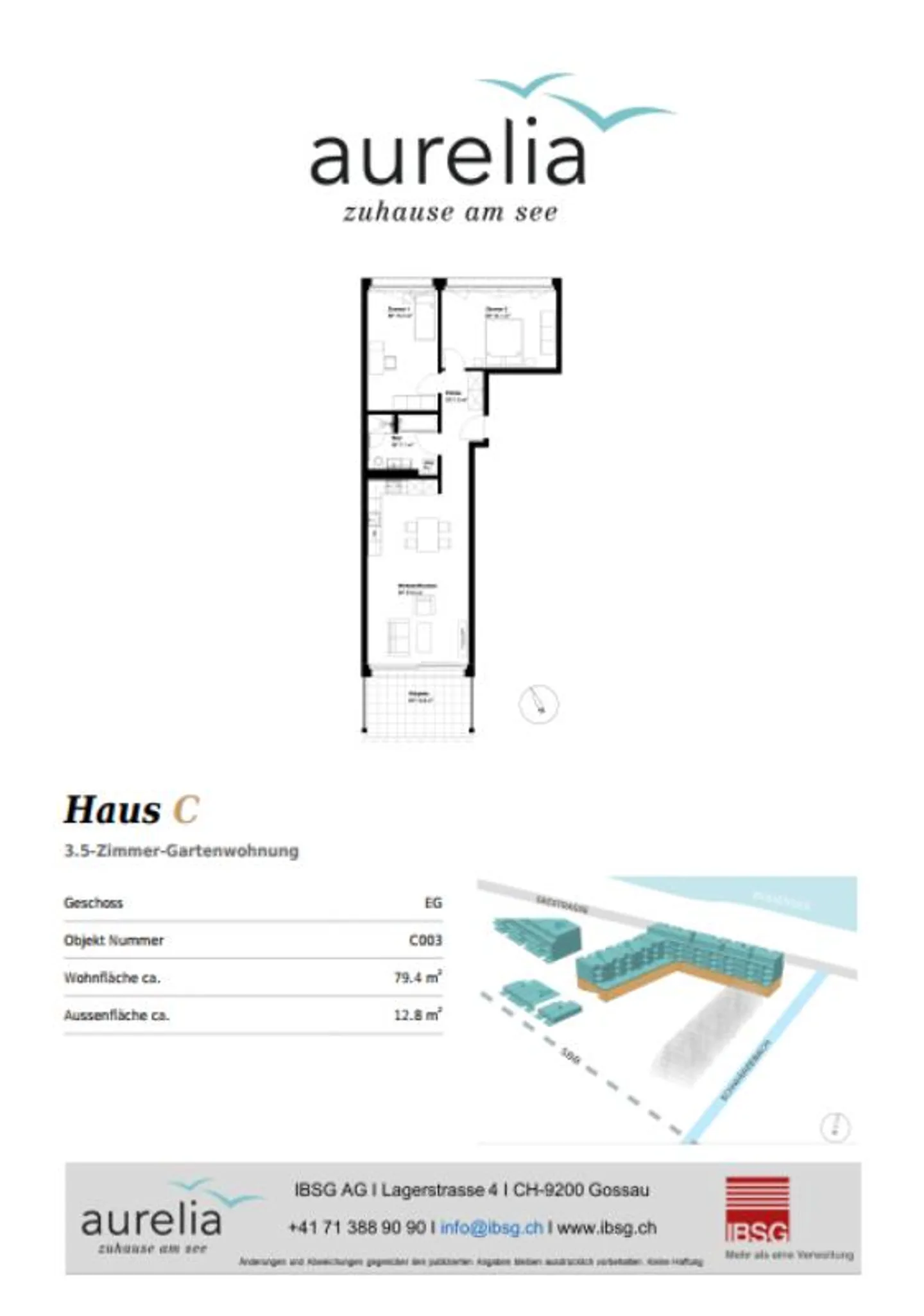 Modern 3.5 Room Apartment by the Lake - Photo 9 of 9