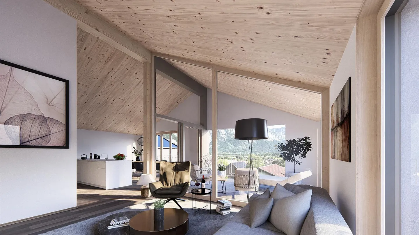 Condominium exclusif de 5,5 pièces dans le village viticole de Malans - Photo 5 sur 8