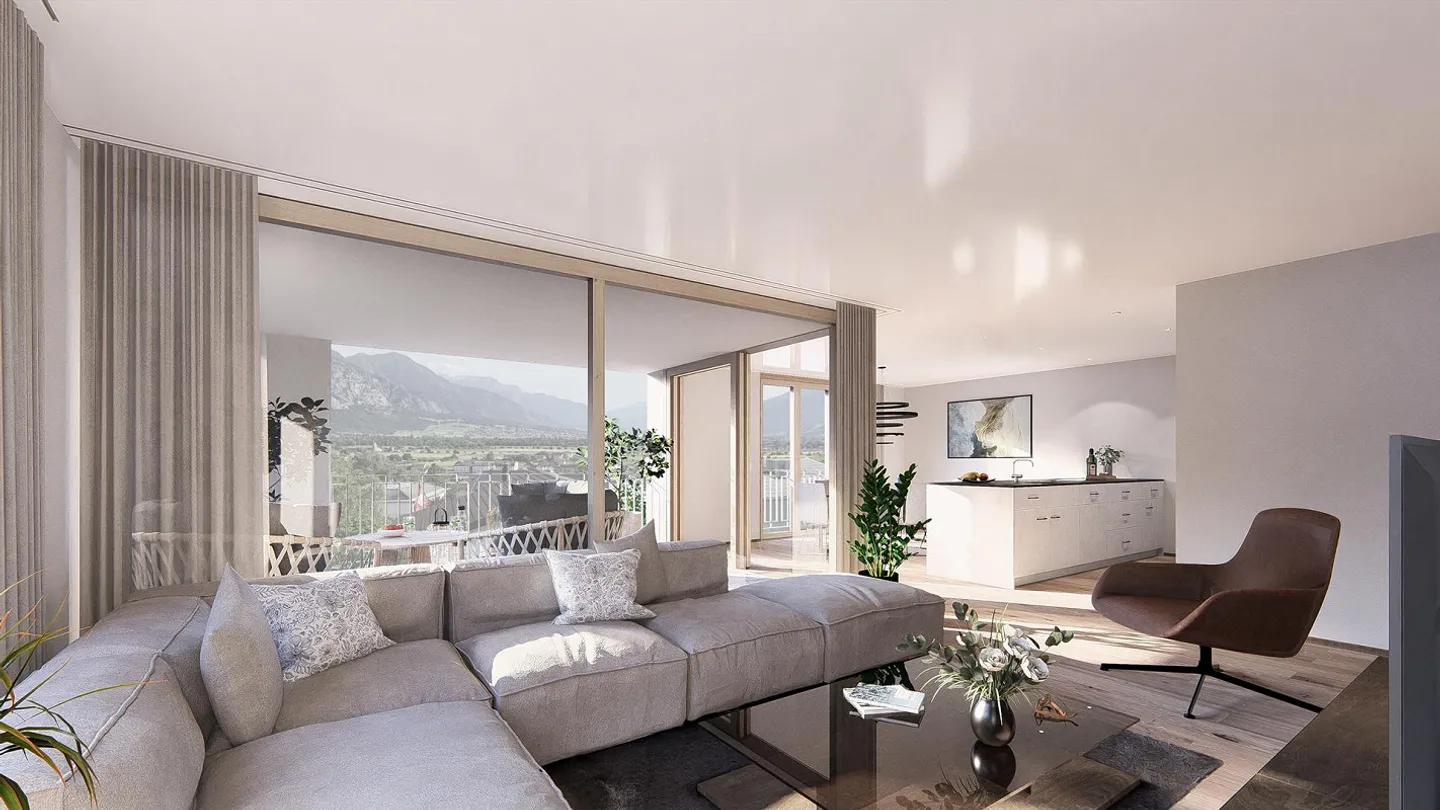 Condominium exclusif de 5,5 pièces dans le village viticole de Malans - Photo 6 sur 8