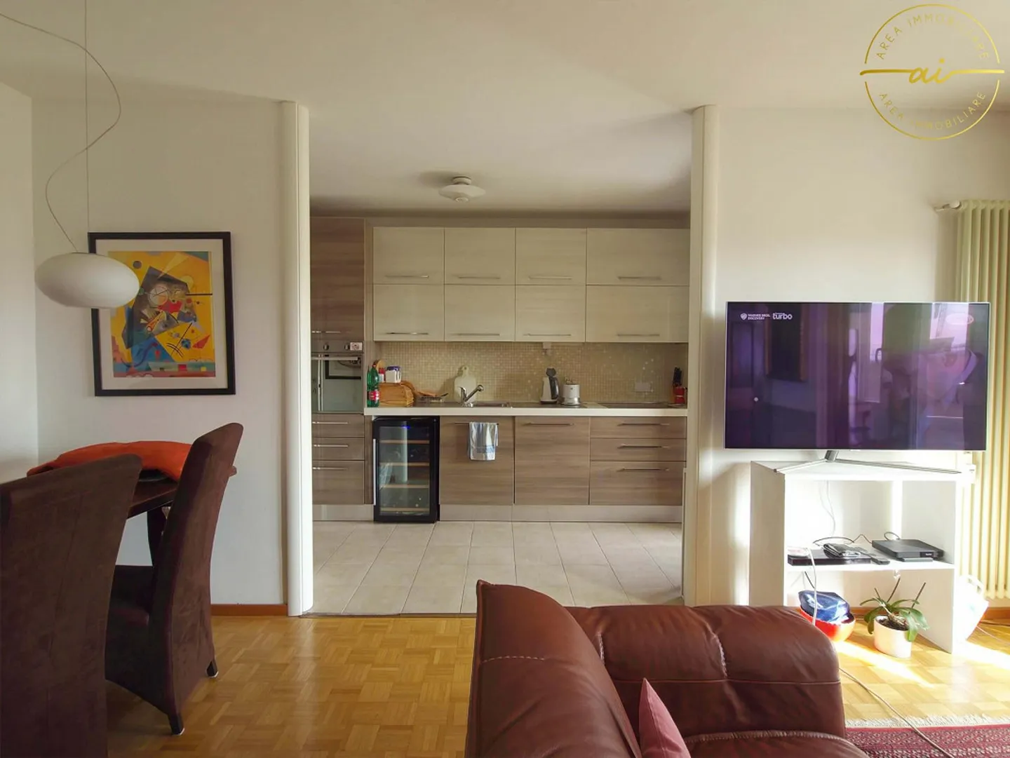 3.5-ZIMMER-WOHNUNG MIT GROSSER BALKON IN PREGASSONA - Foto 3 von 13