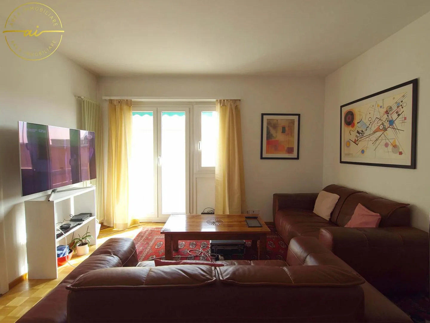 3.5-ZIMMER-WOHNUNG MIT GROSSER BALKON IN PREGASSONA - Foto 4 von 13