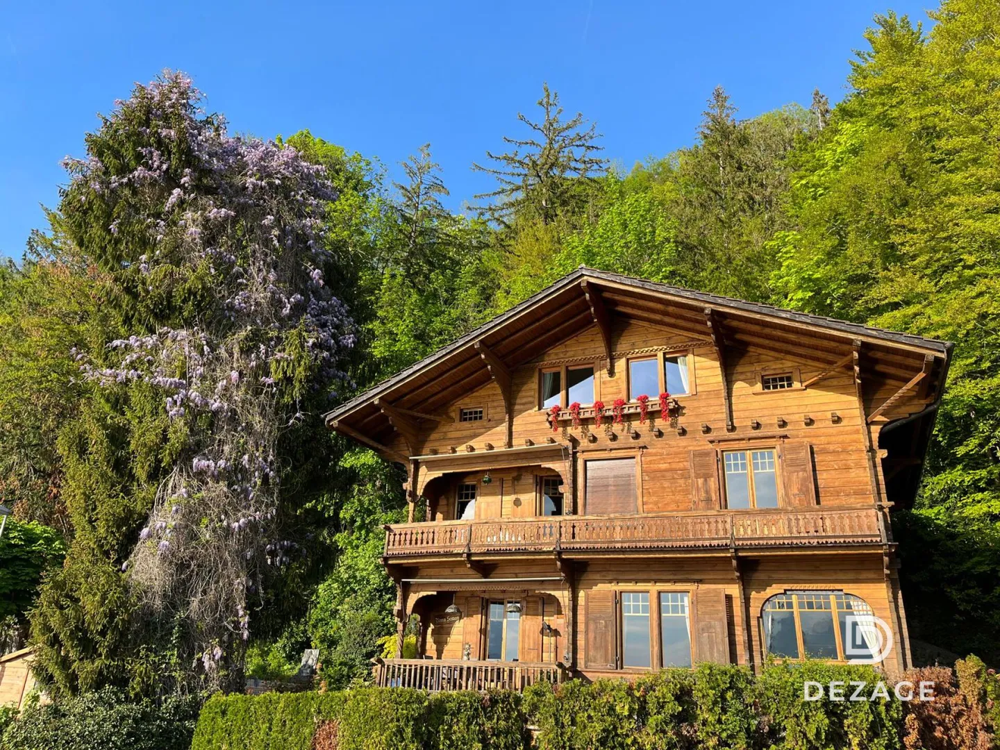 Montreux - Spacious 8-room house with panoramic view, garden and independent studio - Photo 13 of 18