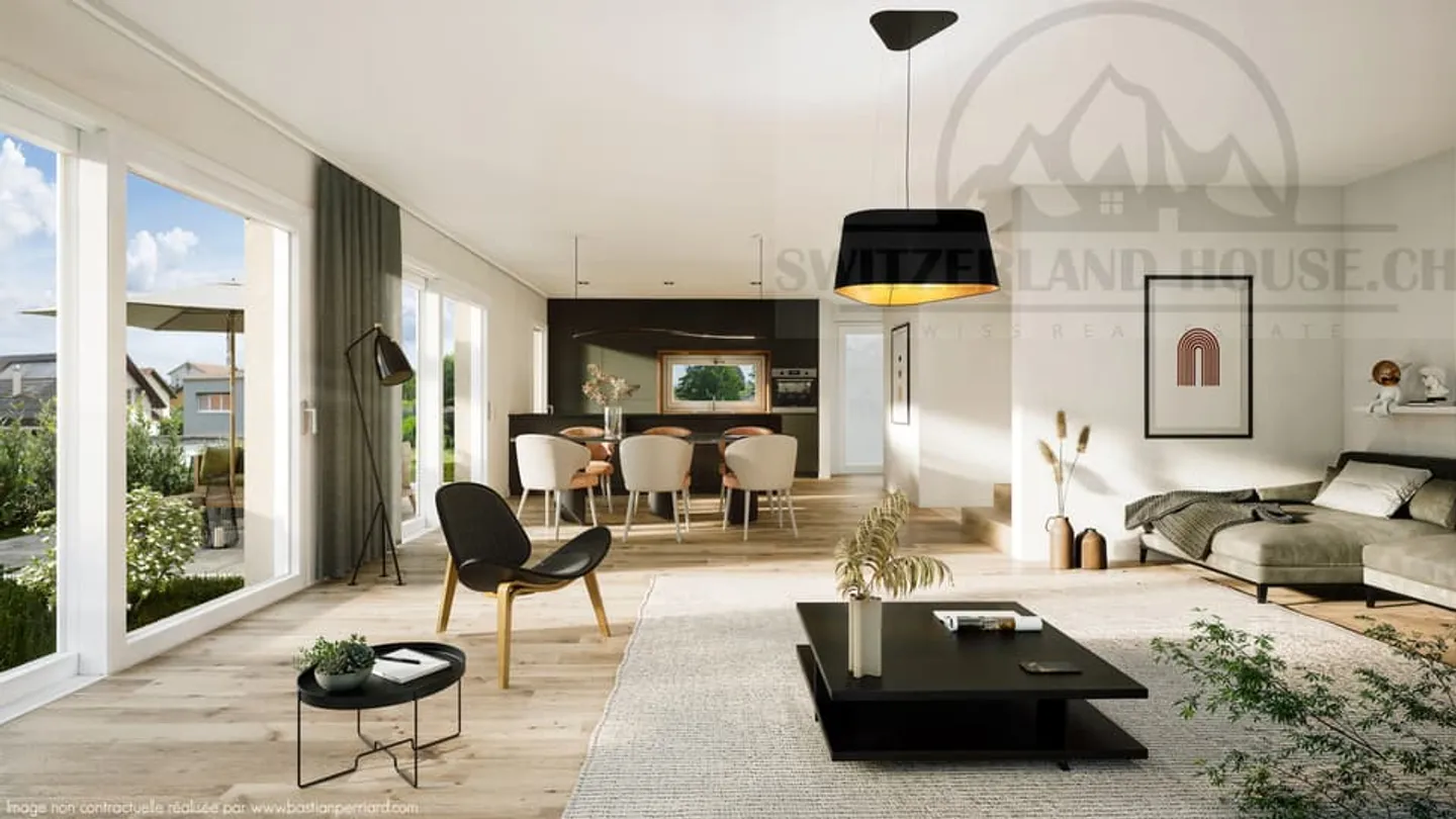 Splendide ville unifamiliari vicino al lago e ai servizi a Gletterens - Foto 4 di 13