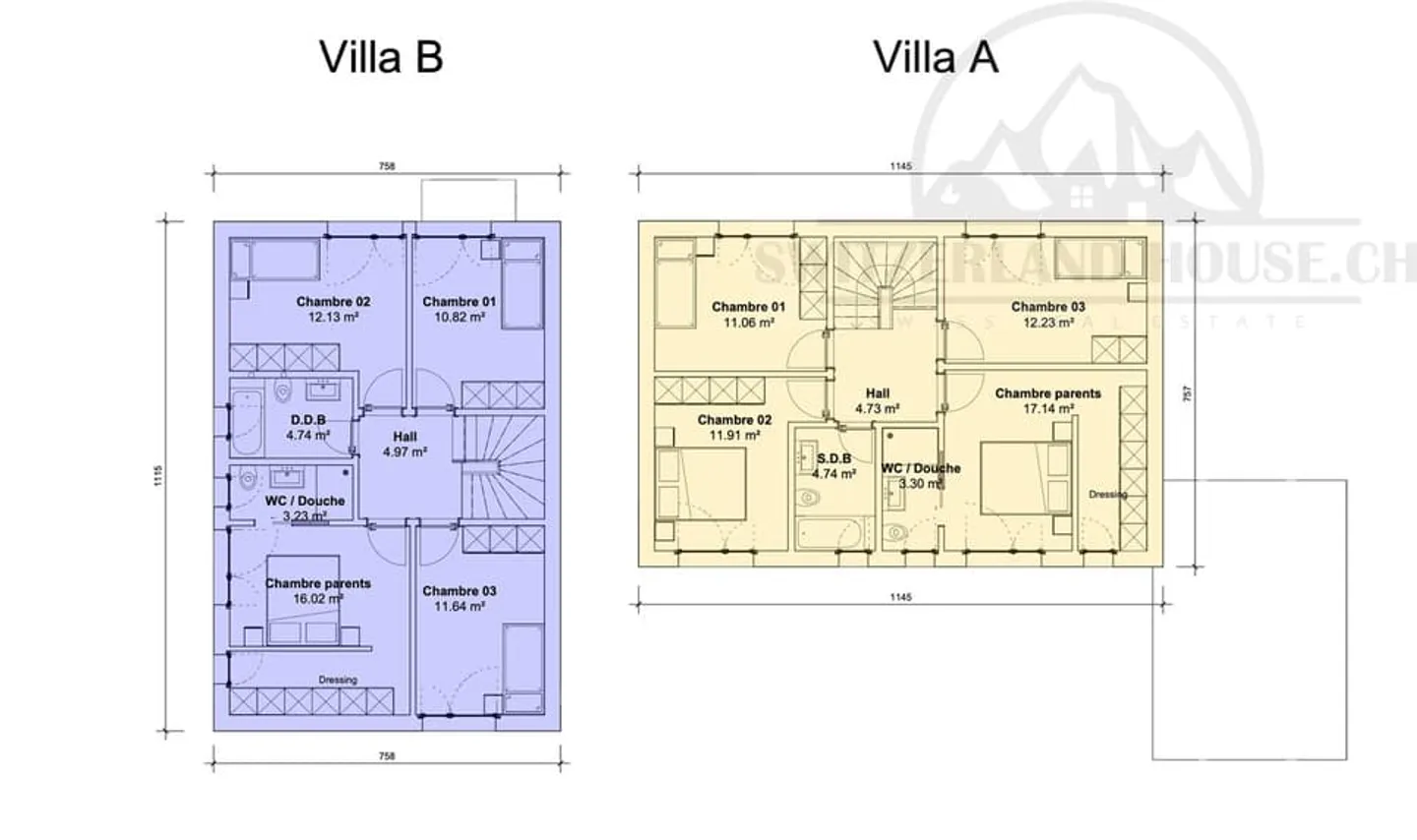 Splendide ville unifamiliari vicino al lago e ai servizi a Gletterens - Foto 12 di 13