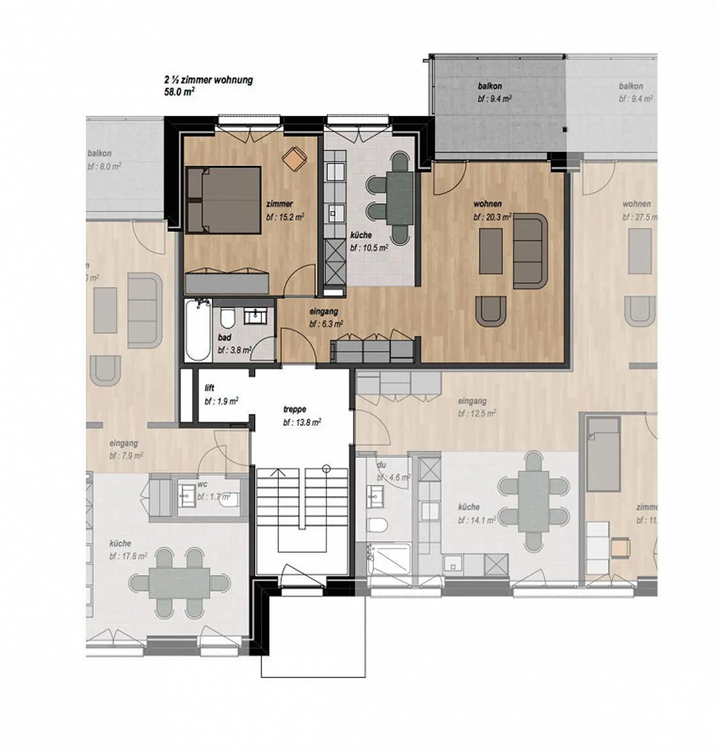 Cozy Apartment in the Center of Root - Photo 9 of 10