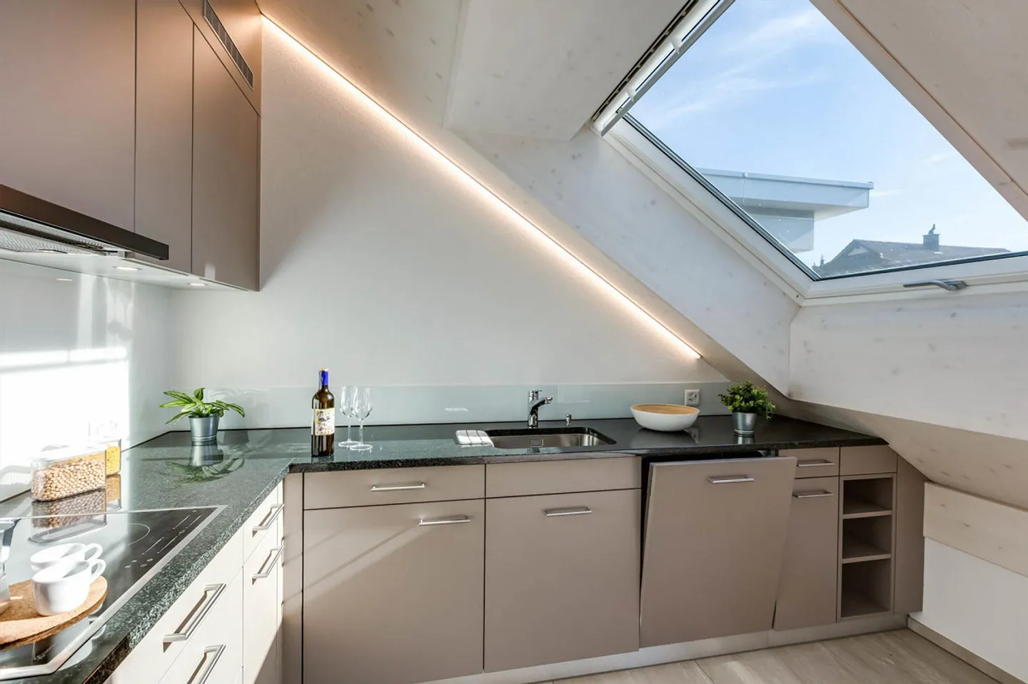 Appartement penthouse exclusif de 2,5 pièces à Grossdietwil - Photo 1 sur 9