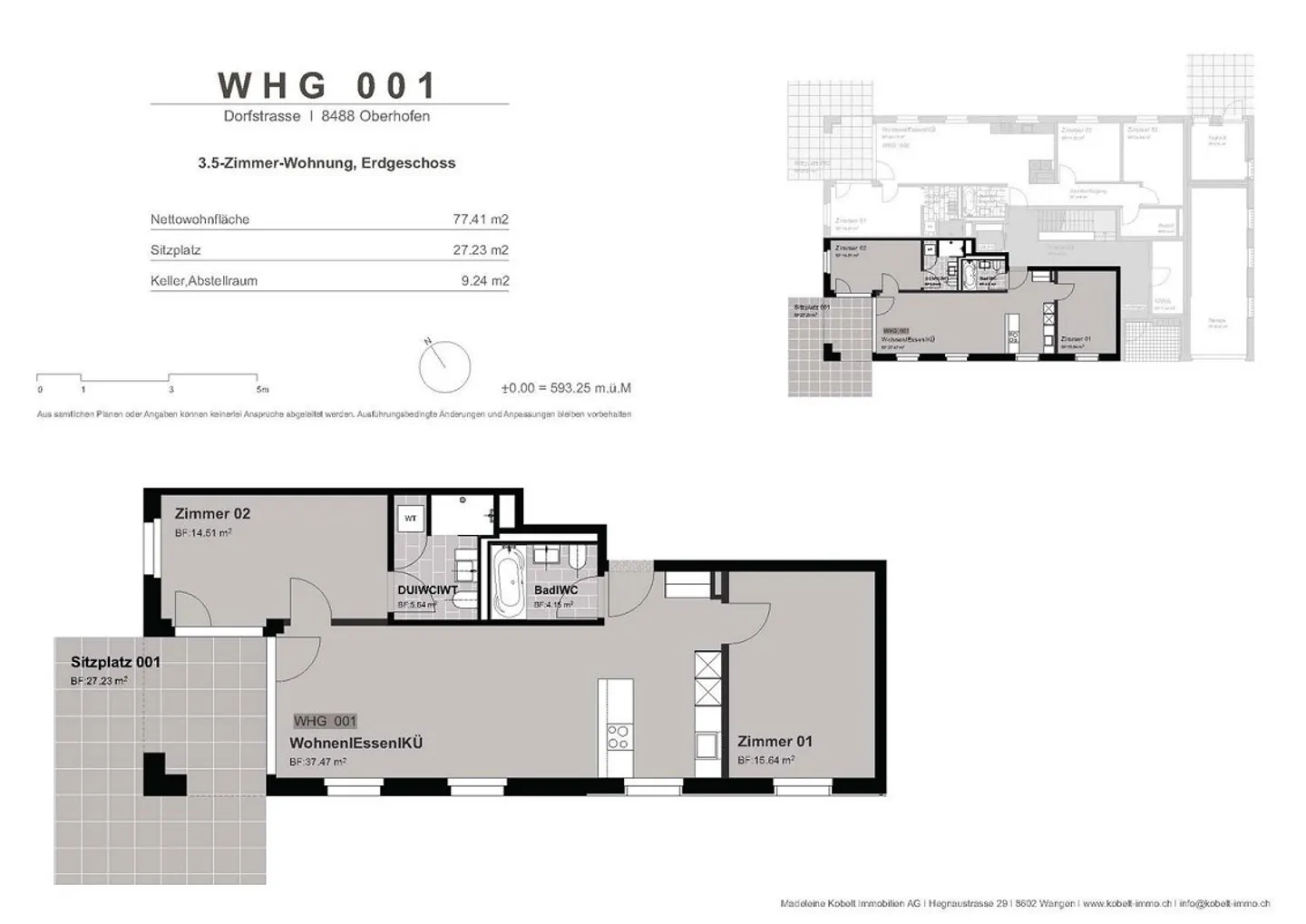 Modernes Apartment in der Natur - Foto 7 von 7