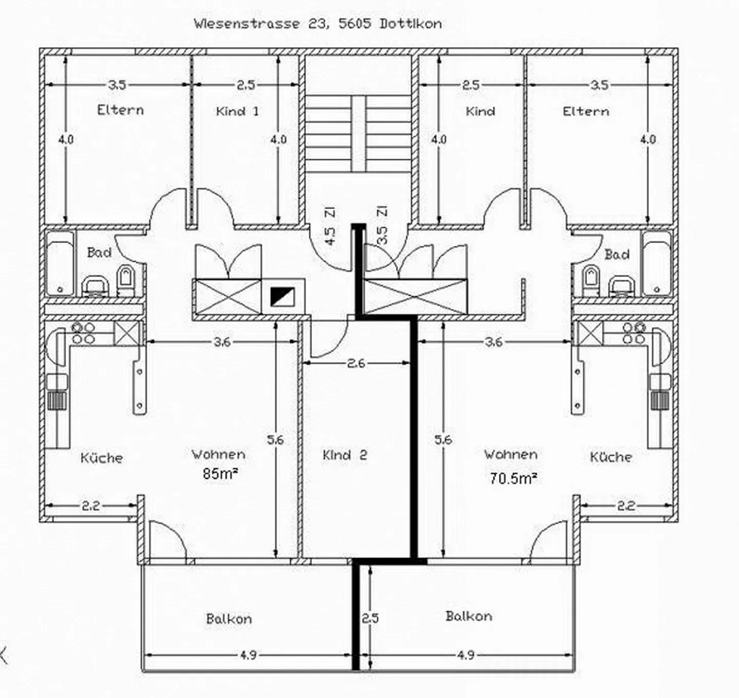 4.5 Room Apartment in Dottikon by arrangement - Photo 6 of 6