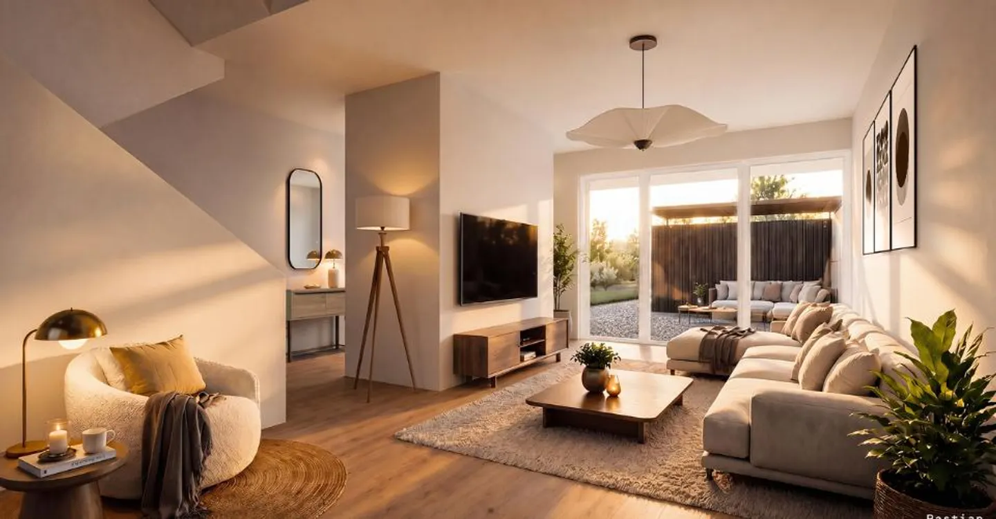 Contemporary Townhouse with Garden - Photo 2 of 9