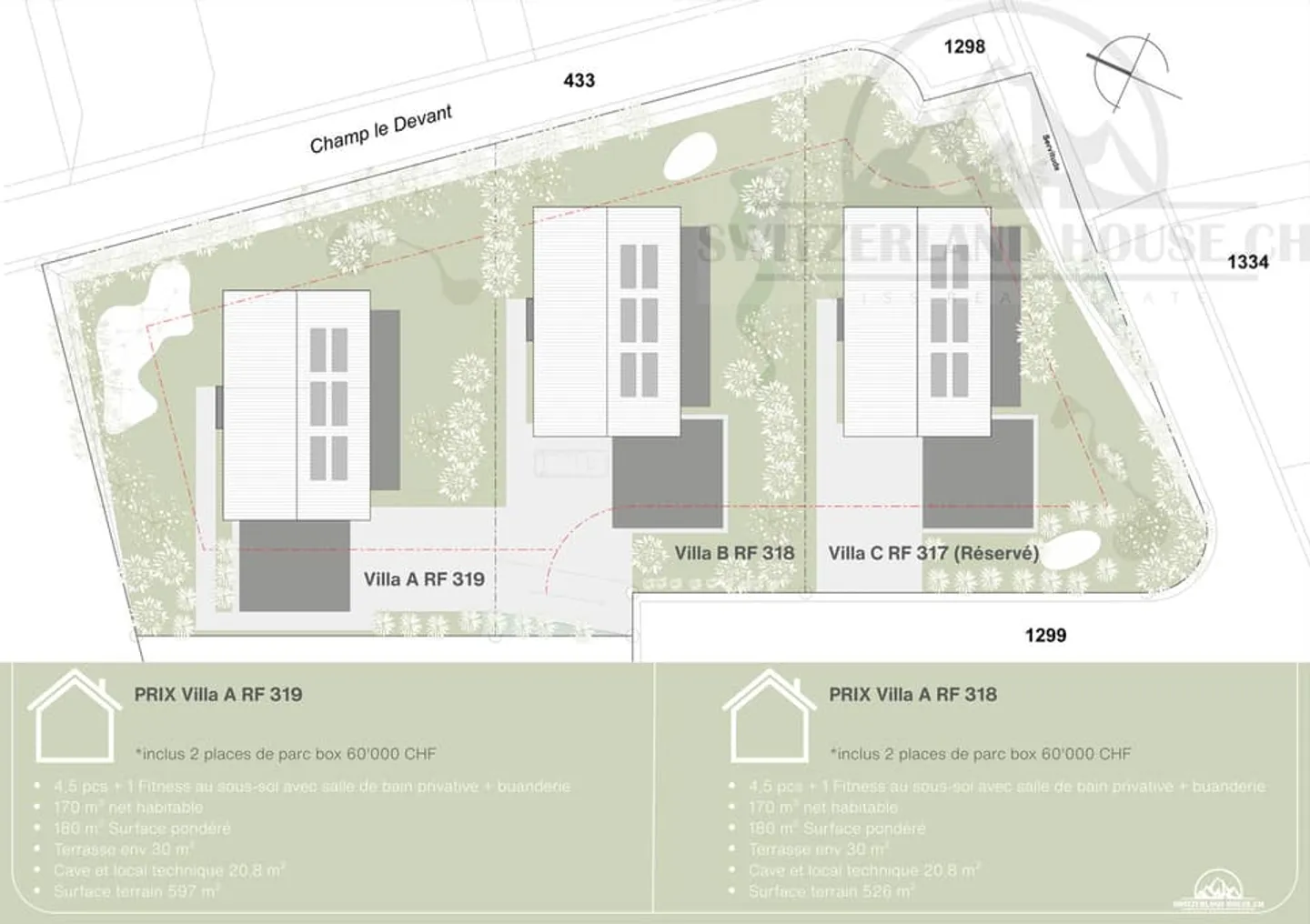 Magnifiques et spacieuse villas individuelles au calme à Lovens - Photo 8 sur 13