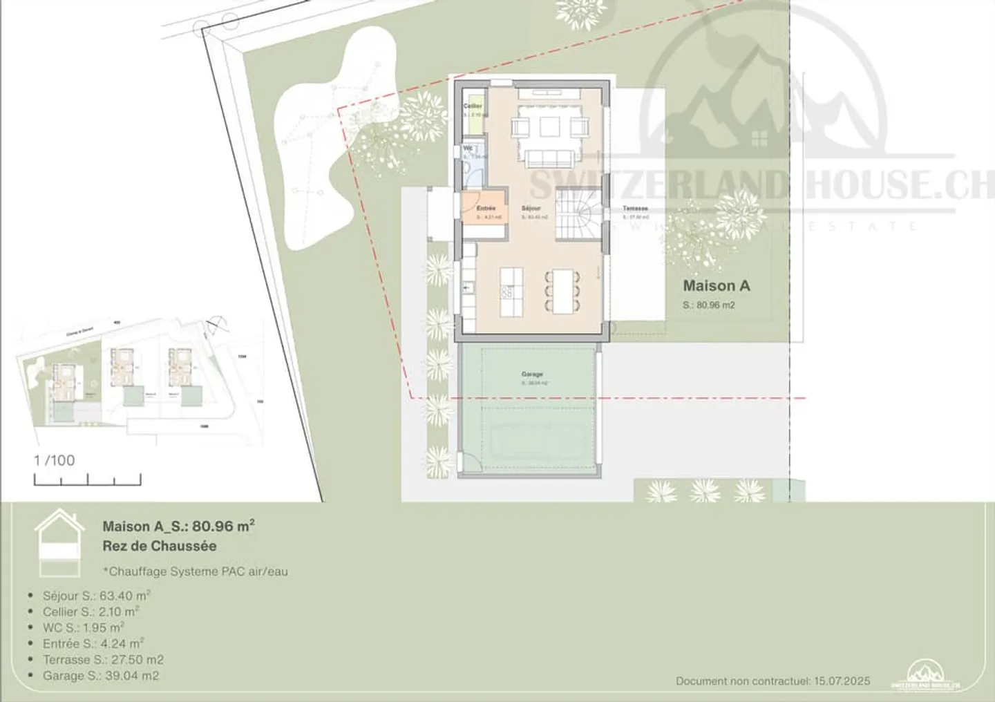 Magnifiques et spacieuse villas individuelles au calme à Lovens - Photo 9 sur 13