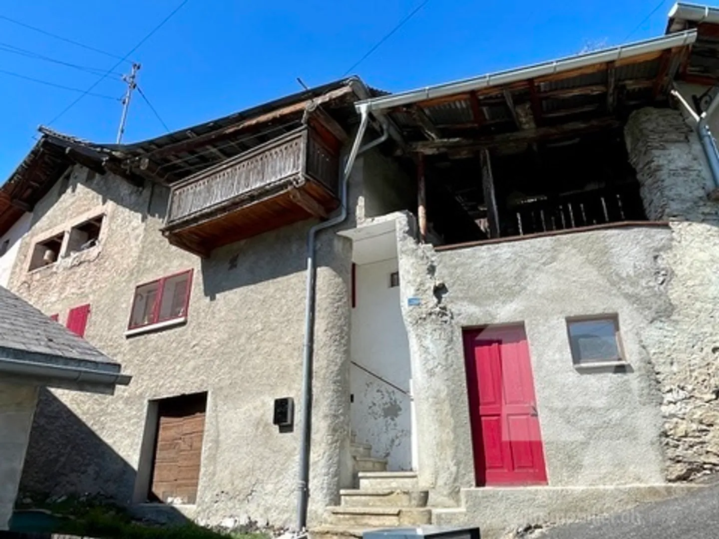 Pavimento in una casa di villaggio, terrazza coperta e Carnotzet - Foto 1 di 13