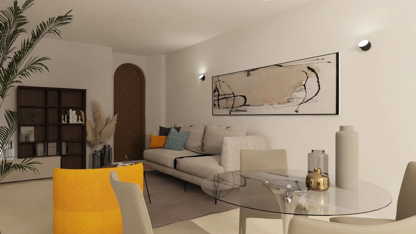 Appartamento con 2,5 stanze al piano terra con cortile privato - Foto 1 di 6