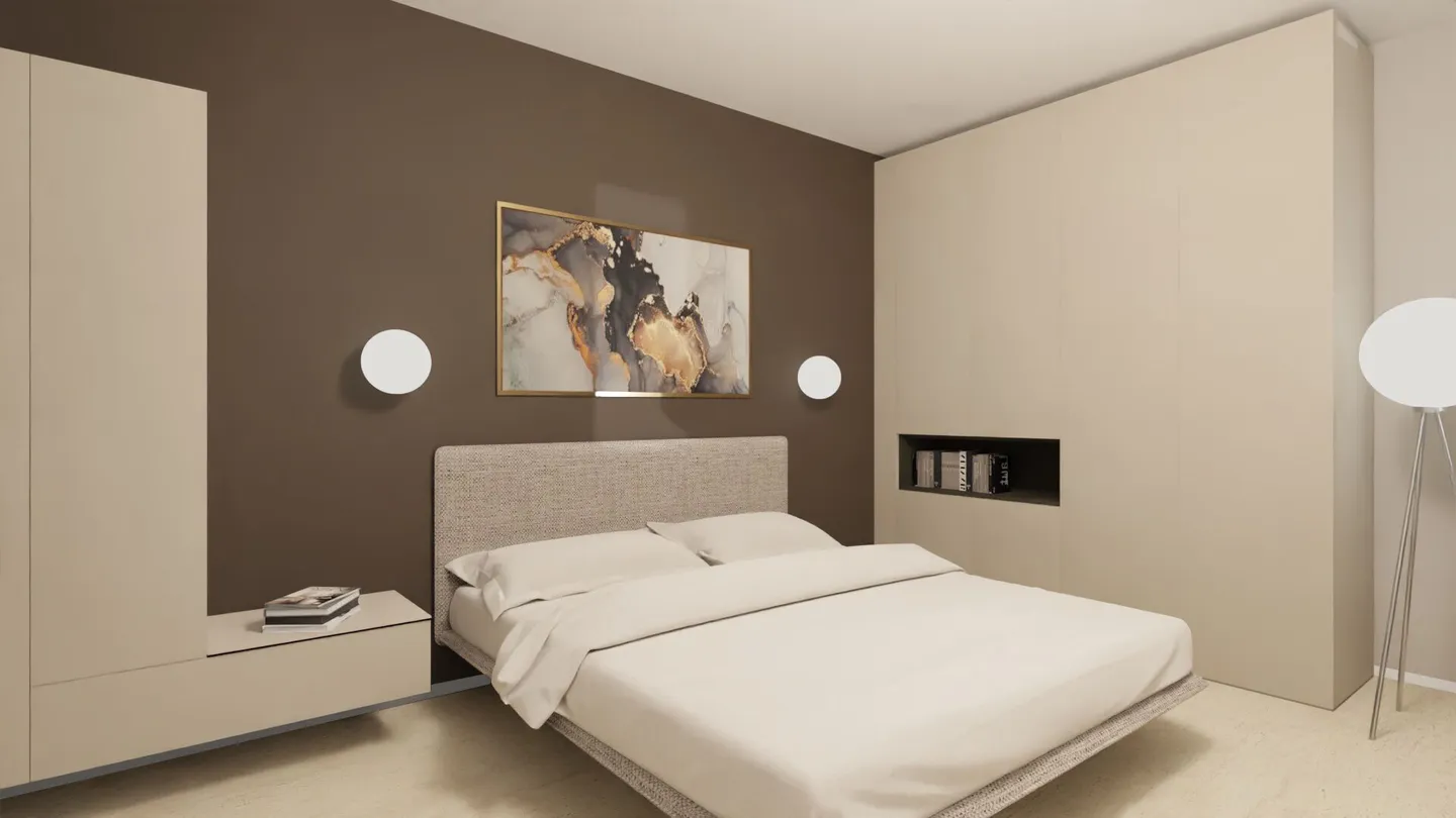 Appartamento con 2,5 stanze al piano terra con cortile privato - Foto 3 di 6