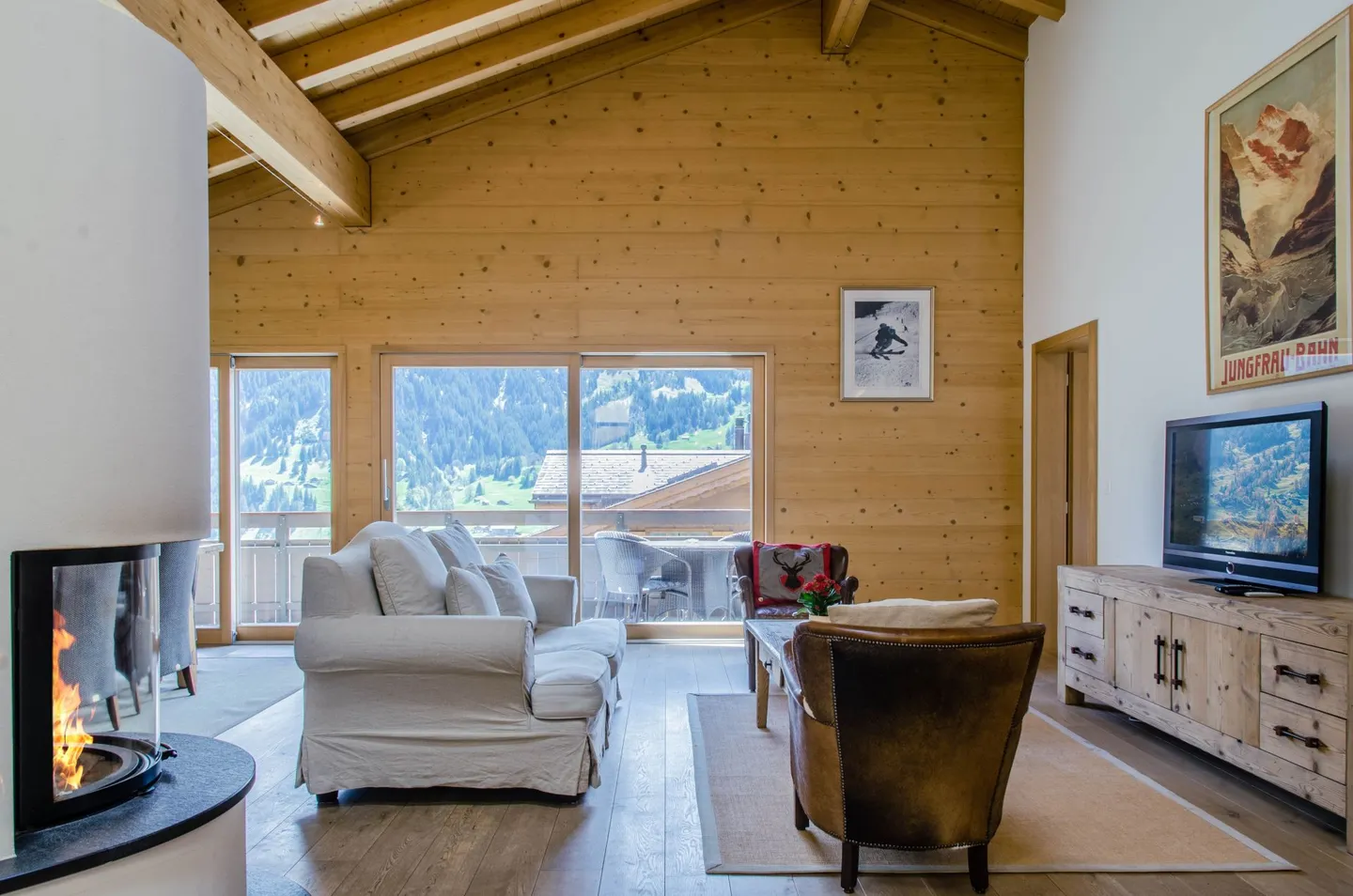 4.5-Zimmer-Dachgeschosswohnung, Chalet Bäreggblick - Foto 8 von 15