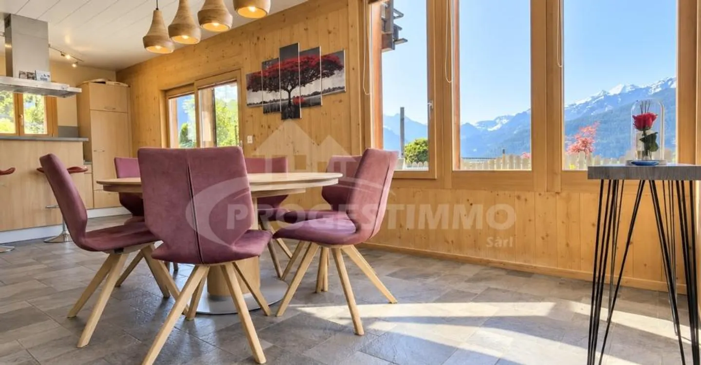 VILLA INDIVIDUALE CON 5,5 STANZE NEL CUORE DELLE ALPI - Foto 3 di 11