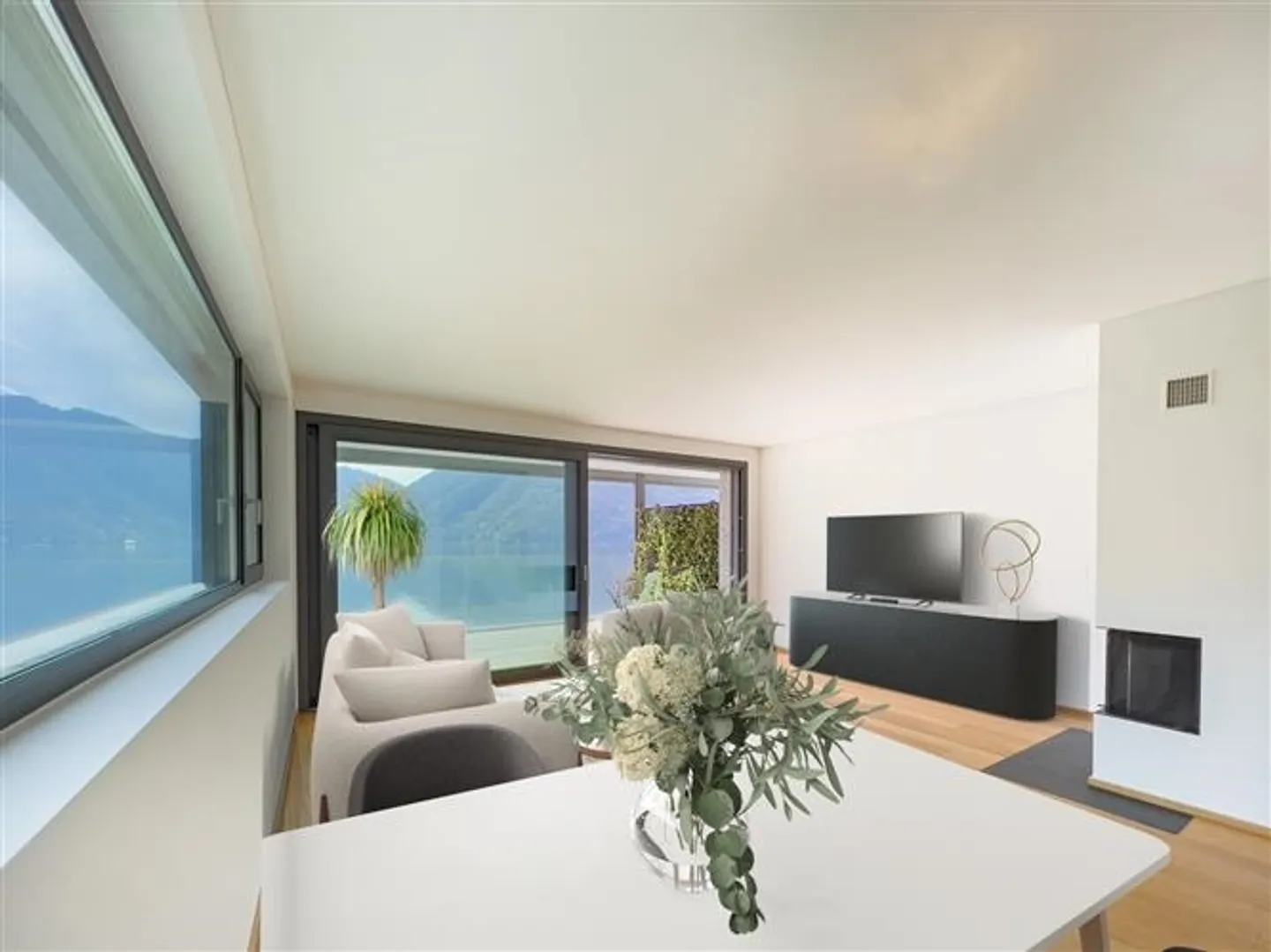 «3.5 locali con bellissima vista lago a Melide» - Foto 1 di 5