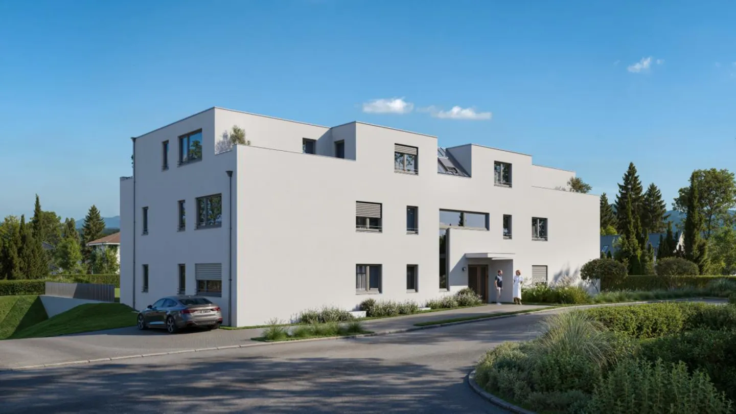 Stilvolle Attika-Wohnung in Bazenheid - Foto 9 von 12