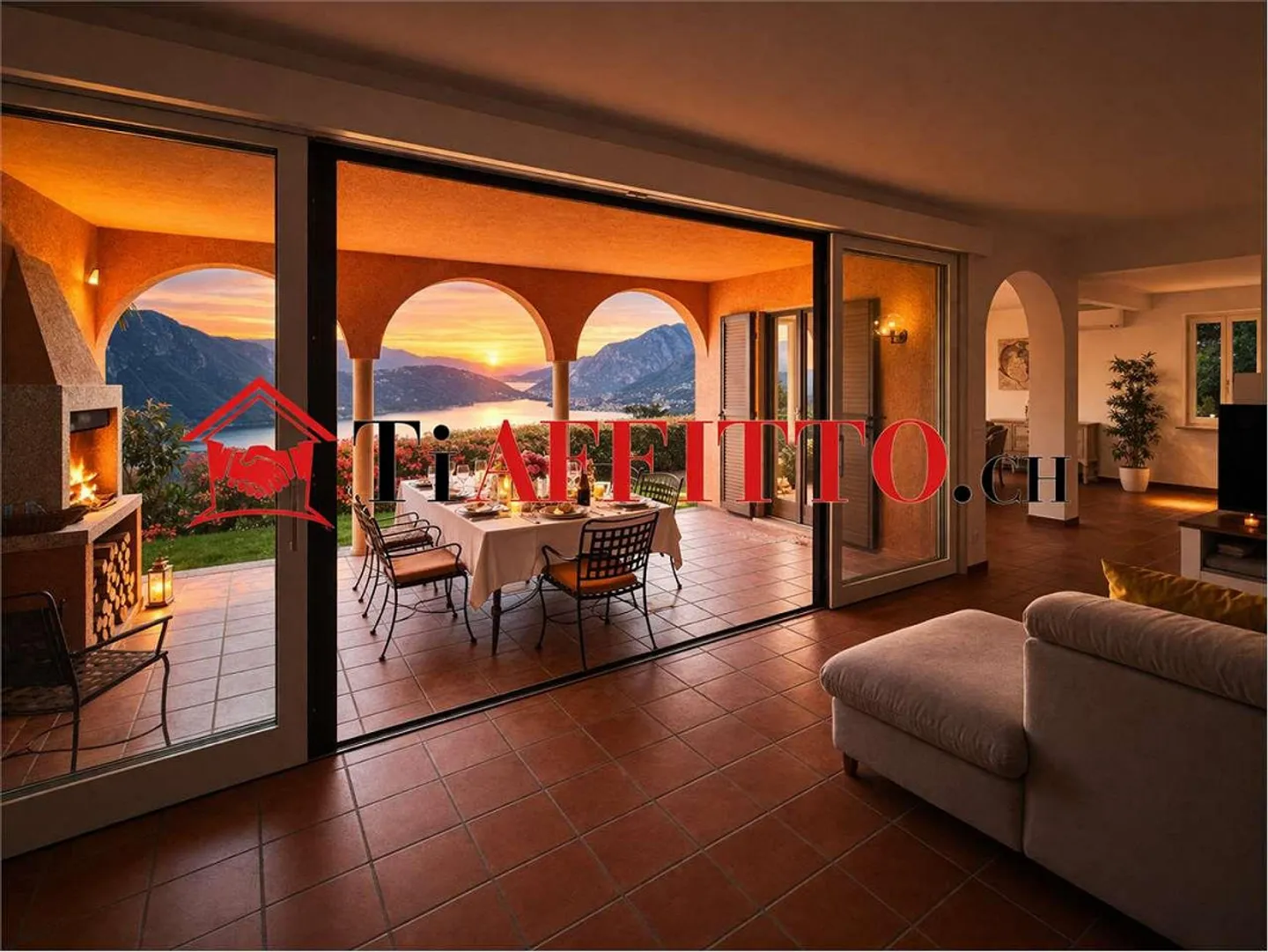 CASA ELEVATA DI 4,5 STANZE A PORZA CON GIARDINO, TERRAZZA E PISCINA INTERNA - Foto 2 di 13