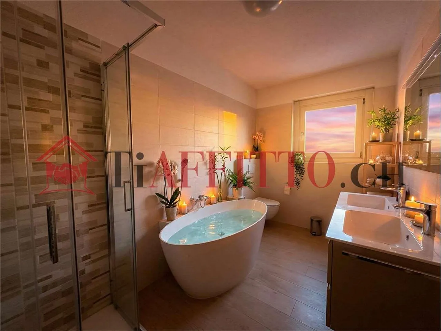 CASA ELEVATA DI 4,5 STANZE A PORZA CON GIARDINO, TERRAZZA E PISCINA INTERNA - Foto 11 di 13