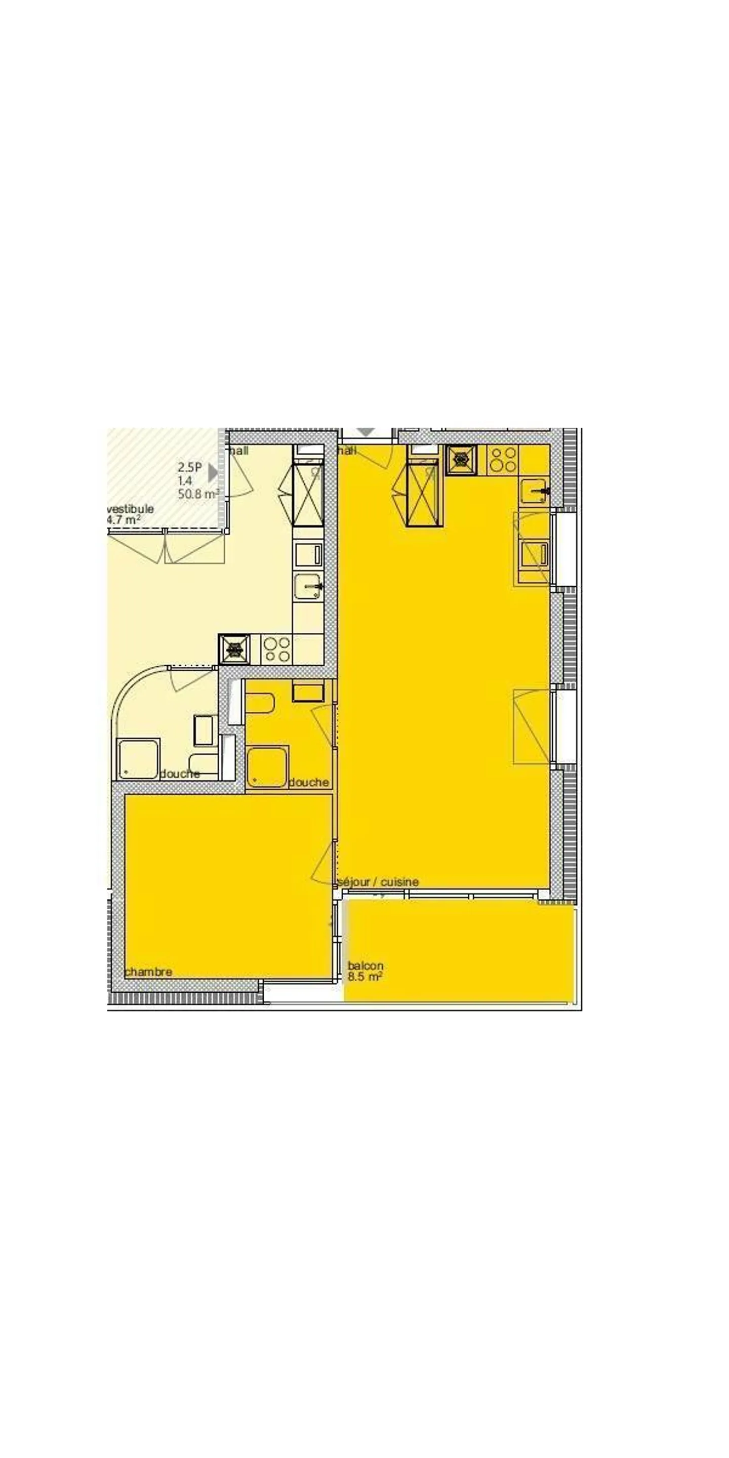 Nuova promozione "Silo Renaissance", nuovo appartamento di 2,5 locali con balcone - Foto 4 di 6