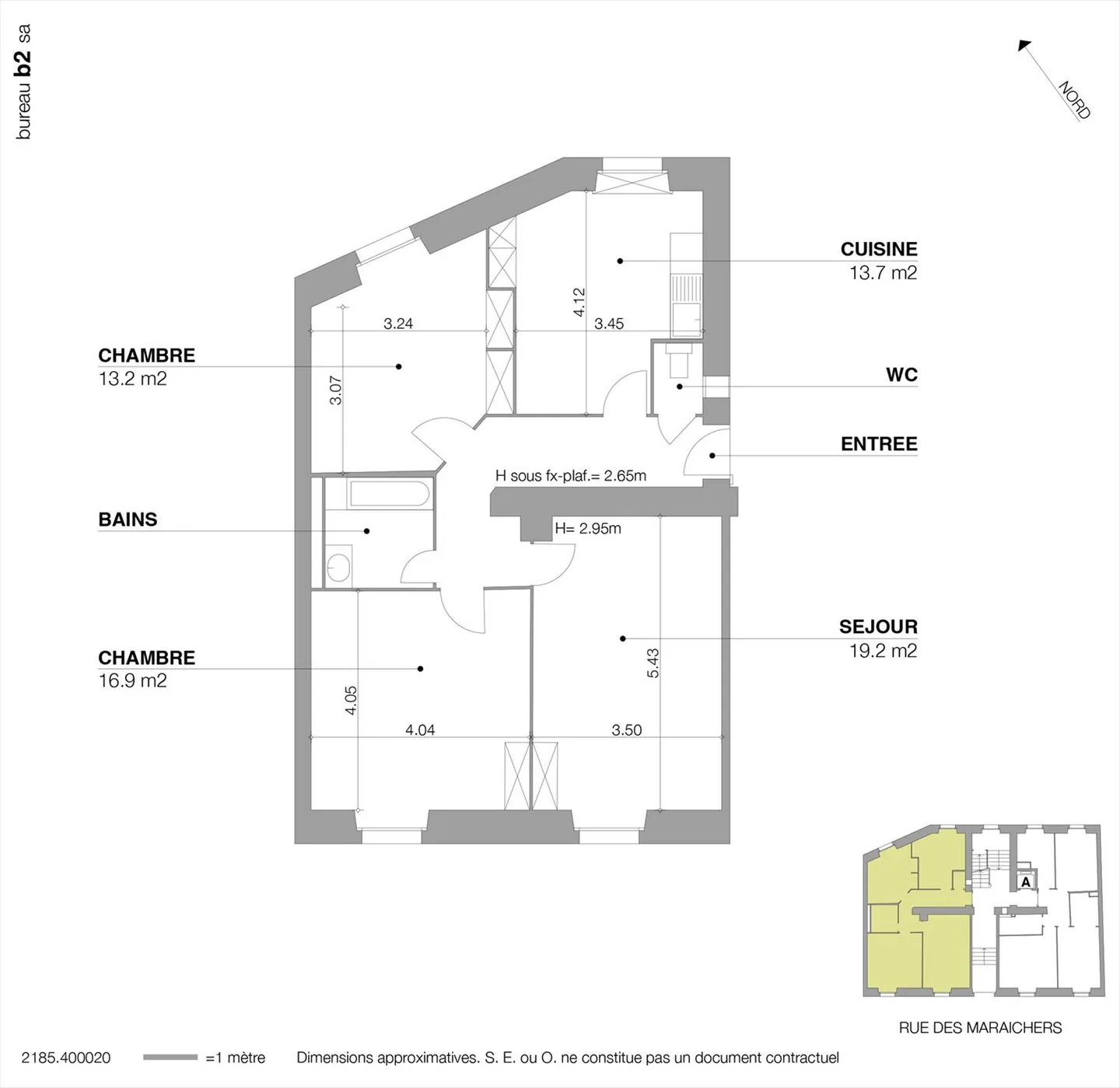 Appartement 4 pièces - Photo 1 sur 4