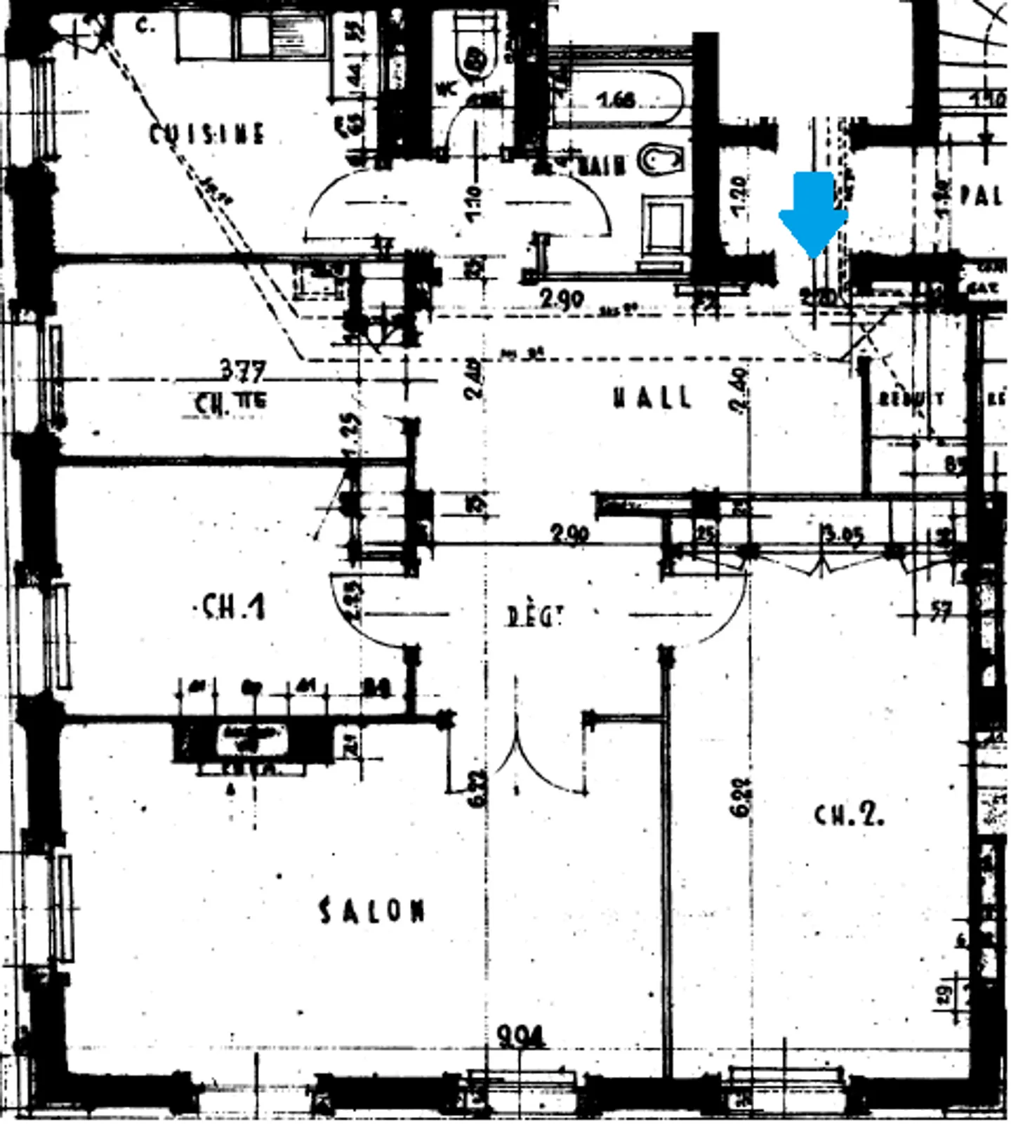 4,5-Zimmer-Wohnung - Foto 4 von 4