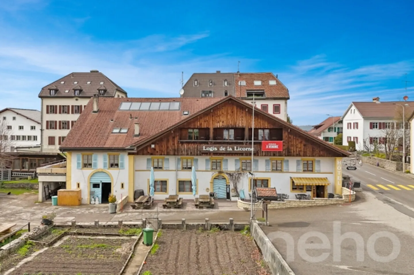 «Superbe Hôtel-restaurant-boulangerie pour opportunité rare!» - Photo 1 sur 13