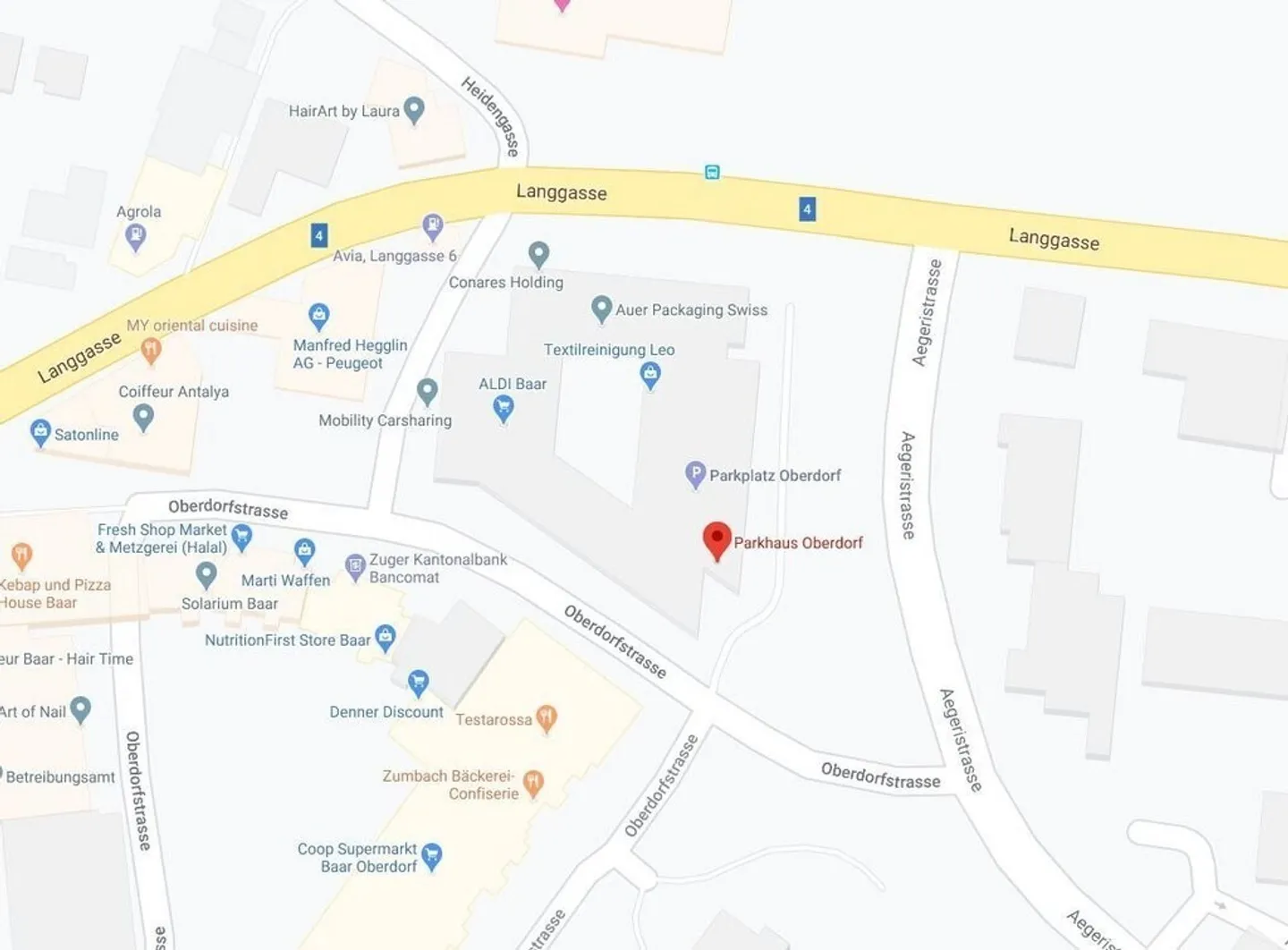 Parking space in the center of Baar - Photo 2 of 2