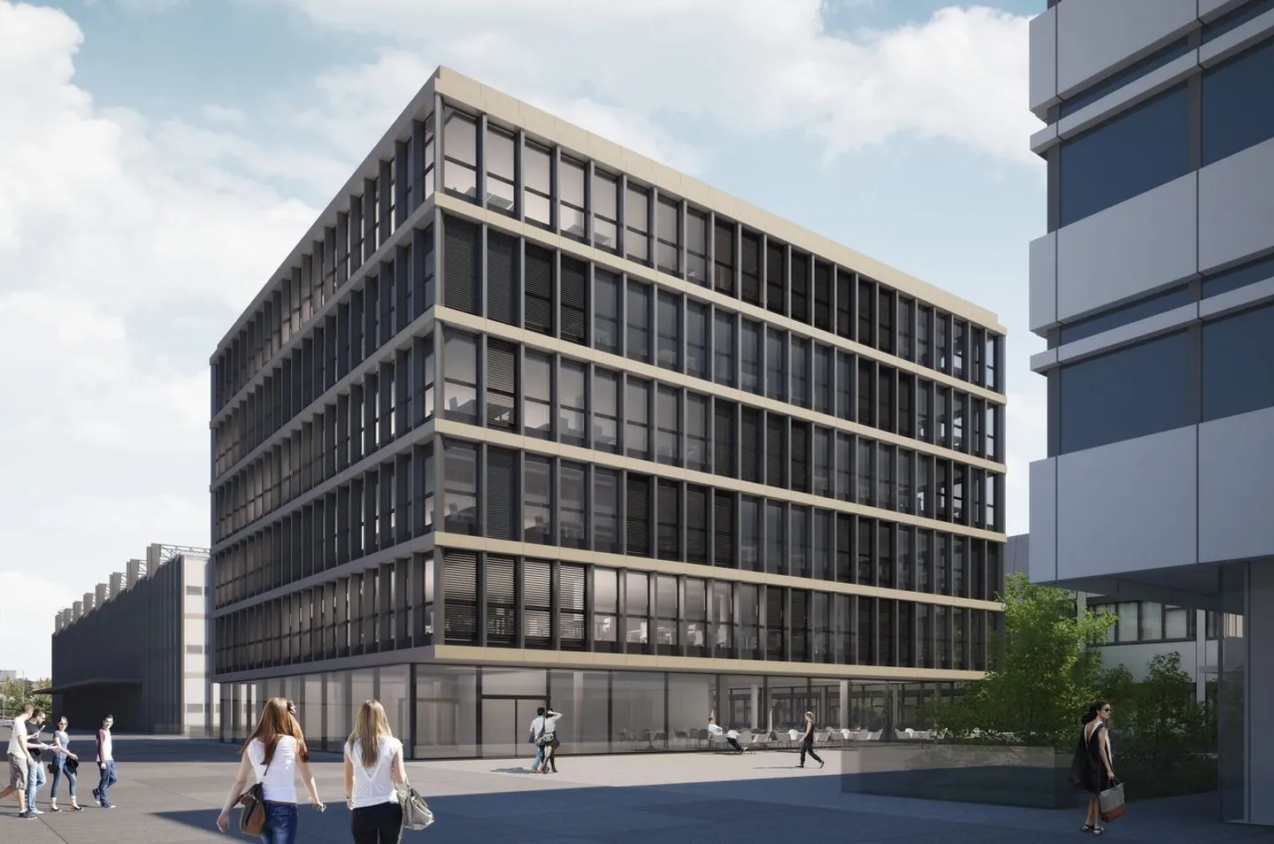 Espaces entre 130 et 1'590m2, complètement neufs à Renens - Photo 1 sur 8