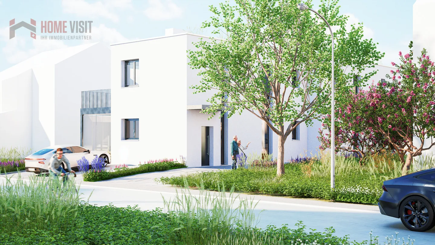 Stylish New Semi-Detached House Pratteln - House A, Construction Start Immediately - Photo 1 of 6