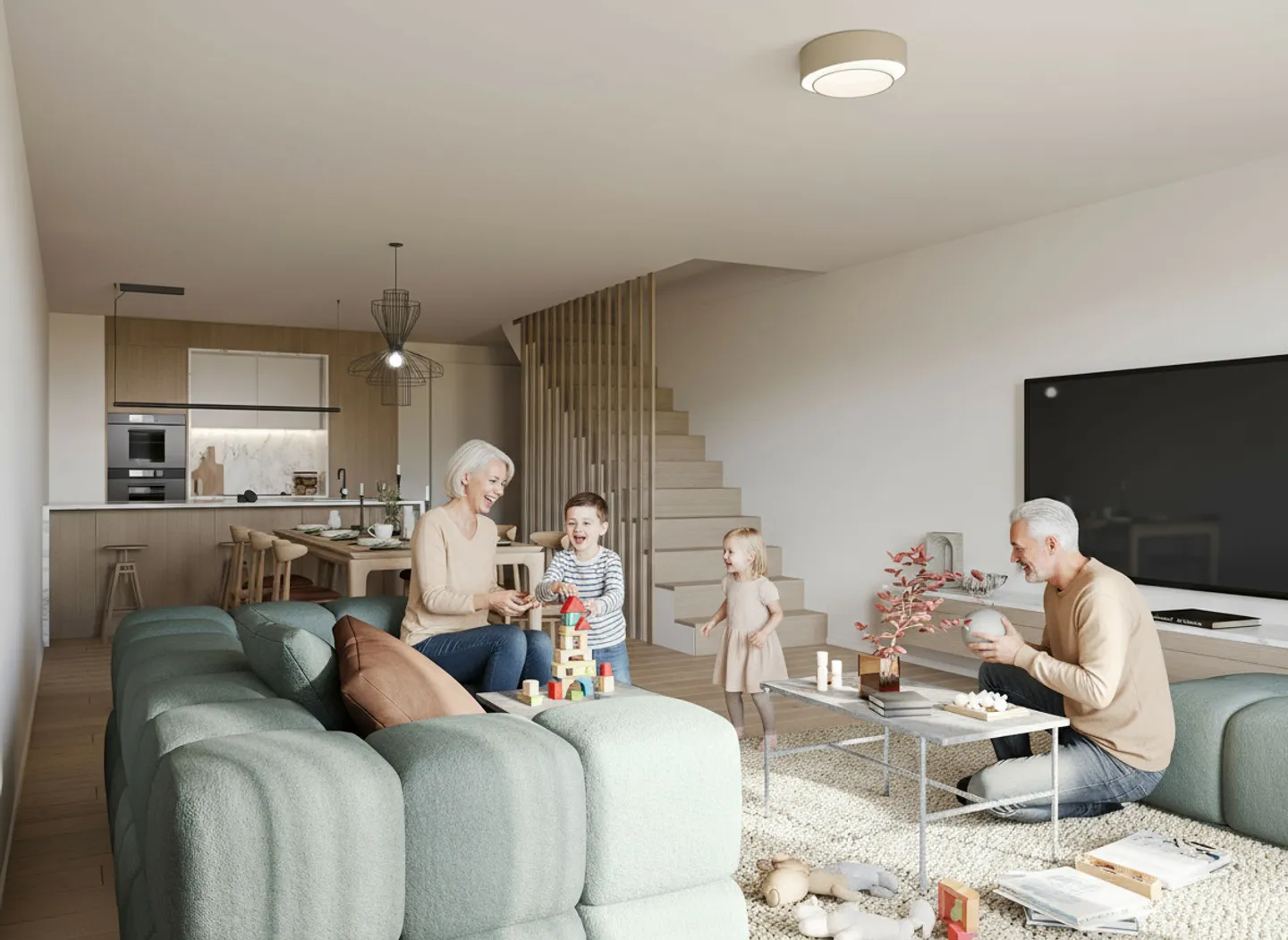 Spazioso duplex 3,5 locali al piano giardino - Centro città - Foto 5 di 11