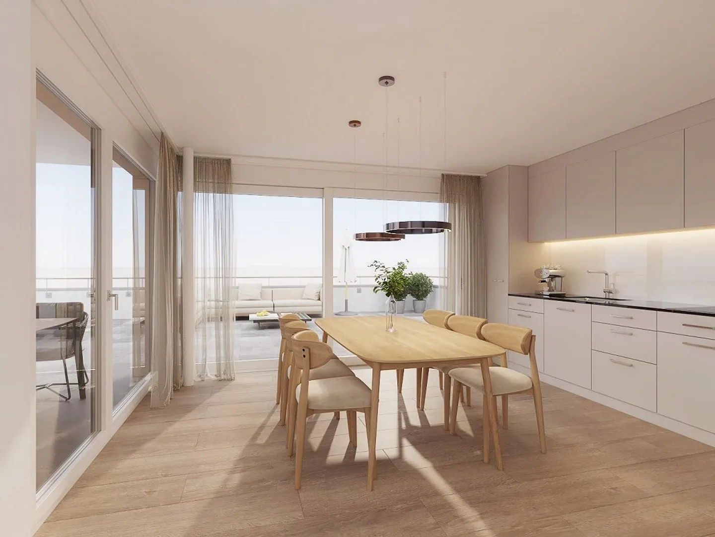 Modern 3.5-room apartment with spacious balcony - Photo 2 of 4