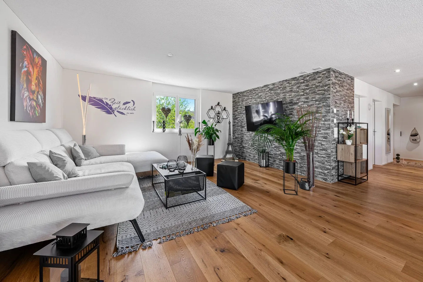 Appartement penthouse exclusif de 5,5 pièces avec terrasse de 152 m² et vue dégagée ! - Photo 8 sur 26