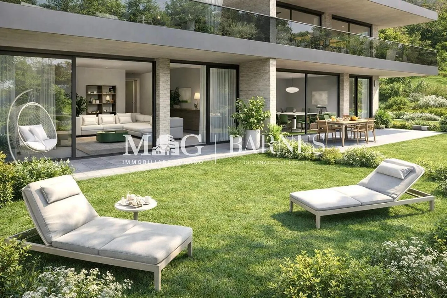 Lugano, Pregassona : Nouveau 3.5 pièces avec jardin privé - Photo 1 sur 10