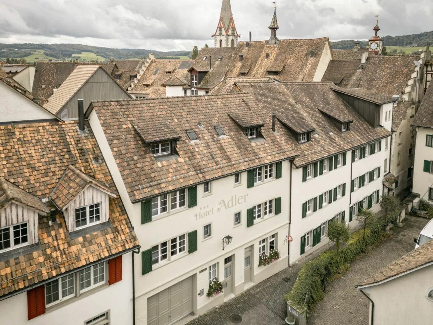 Charming Hotel Adler in the tourist town of Stein am Rhein - Photo 3 of 10