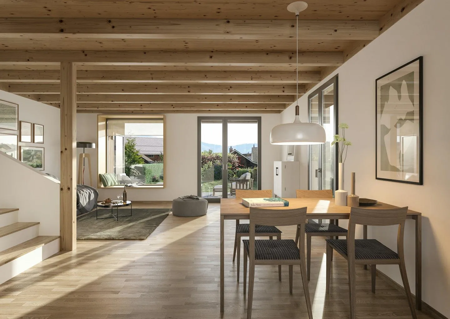 6 neue Reihenhäuser «Sonnenrain» - Ihr Familiennest in St. Gallenka... - Foto 2 von 4