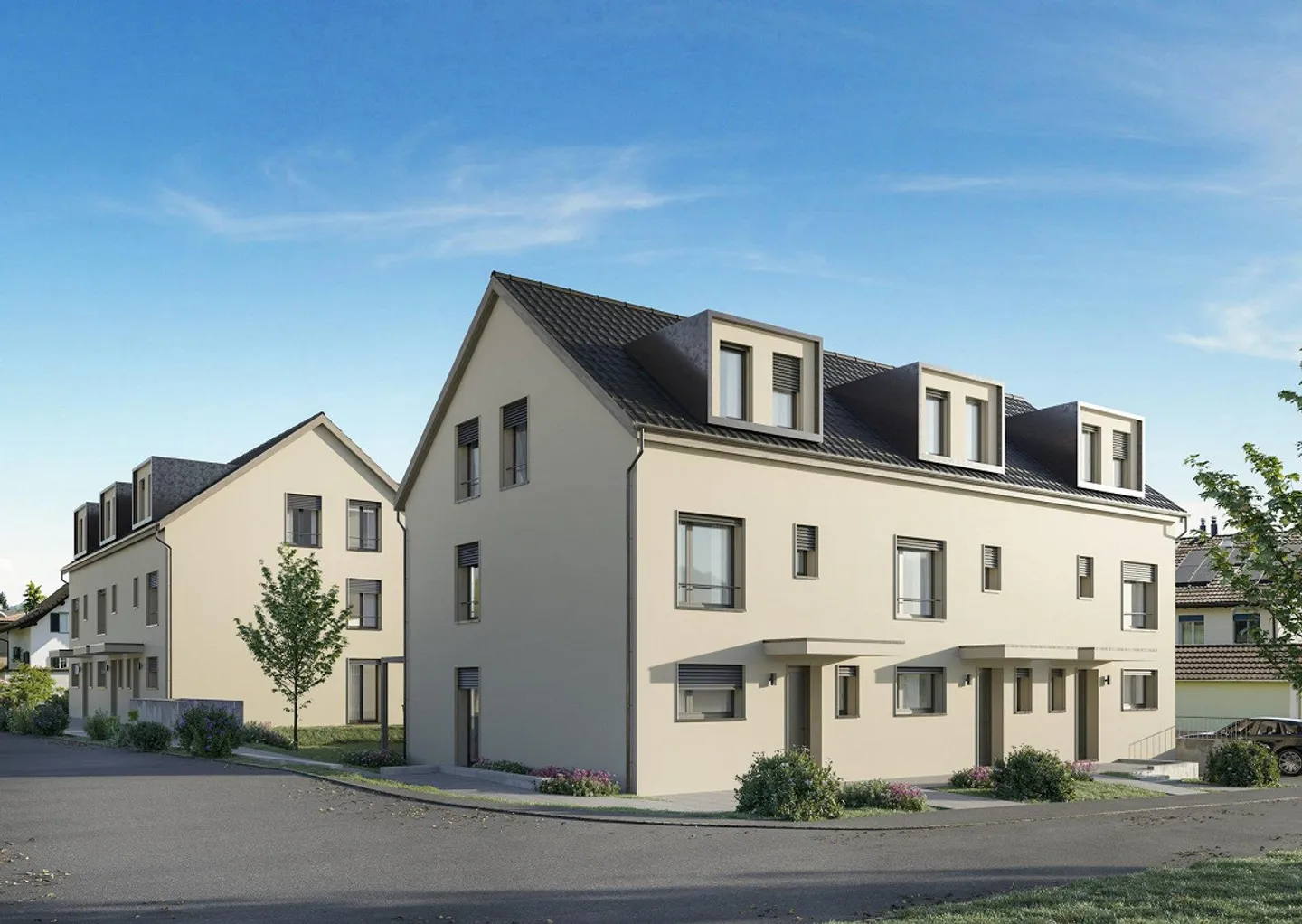 6 neue Reihenhäuser «Sonnenrain» - Ihr Familiennest in St. Gallenka... - Foto 4 von 4