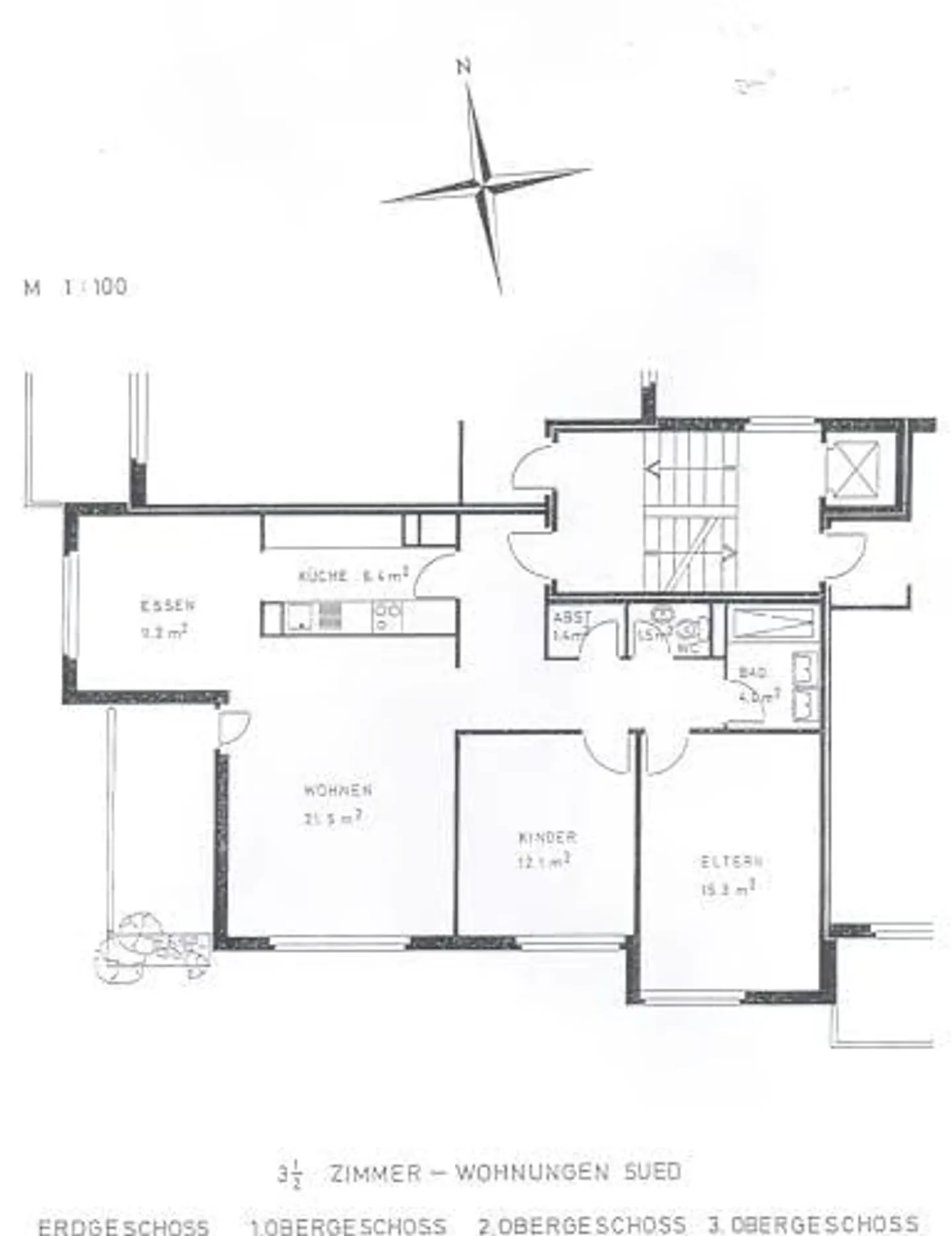 Charmante Wohnung mit Balkon - Foto 7 von 7
