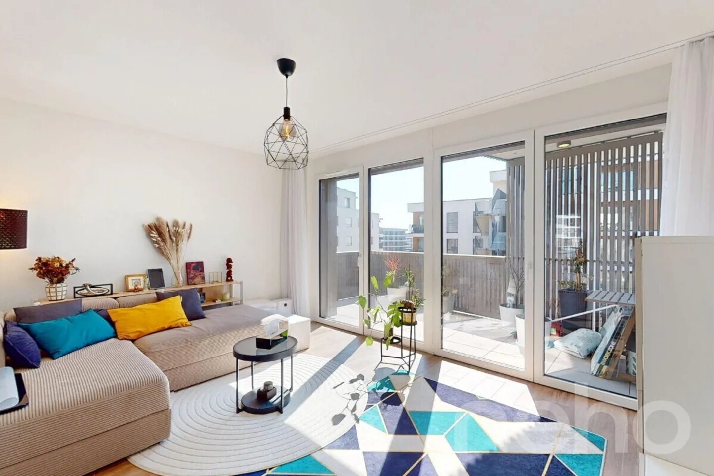 Superbe duplex 3.5p très lumineux dans un immeuble Minergie-ECO - Photo 5 sur 13