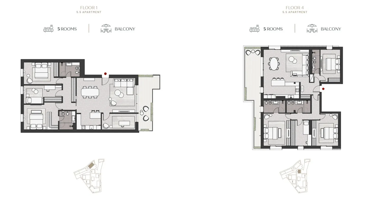5.5 NEWLY BUILT ROOMS WITH GARDEN OR TERRACE - Photo 13 of 13
