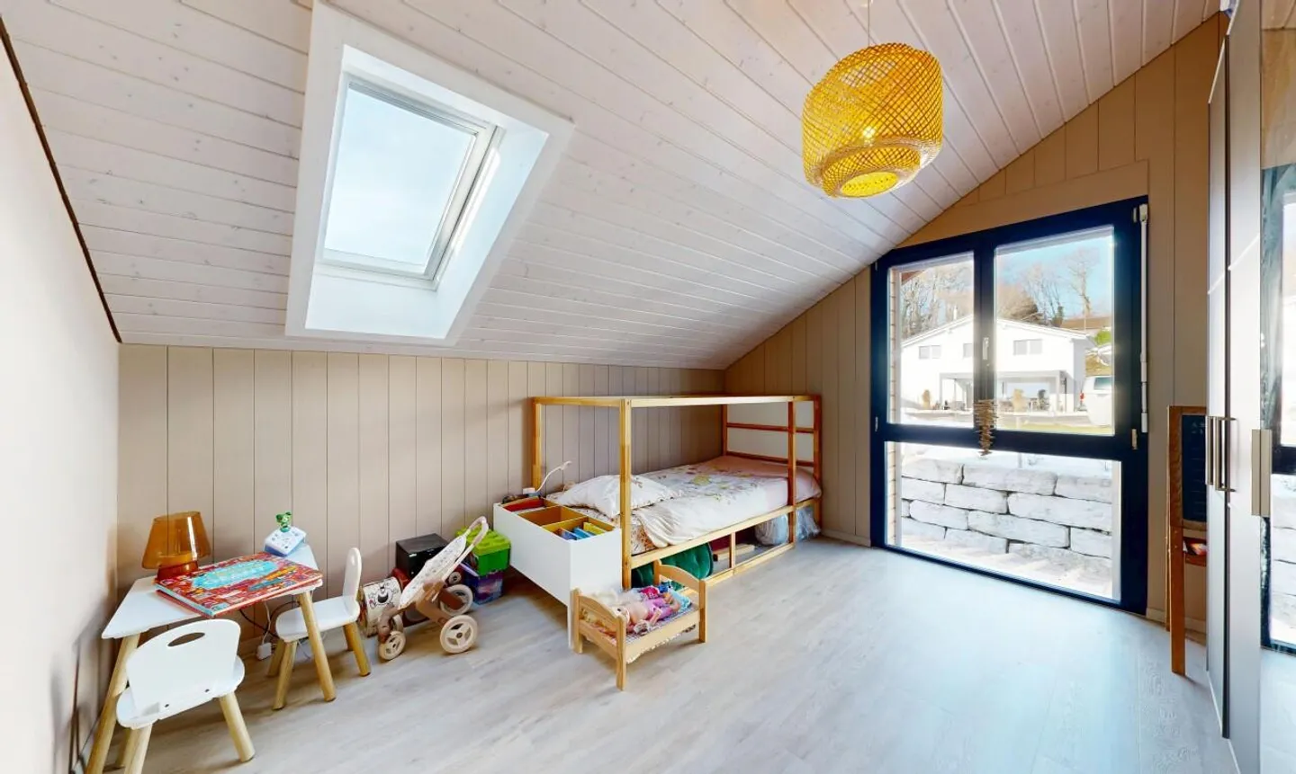 Villa individuale unica, vista panoramica sulle Alpi, sauna e jacuzzi - Foto 9 di 11