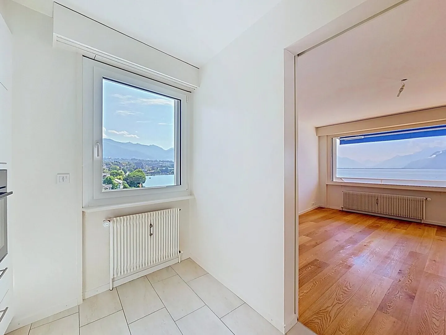 An den Toren von Vevey - Wunderschöne renovierte Wohnung mit Liegeplatz - Foto 9 von 13