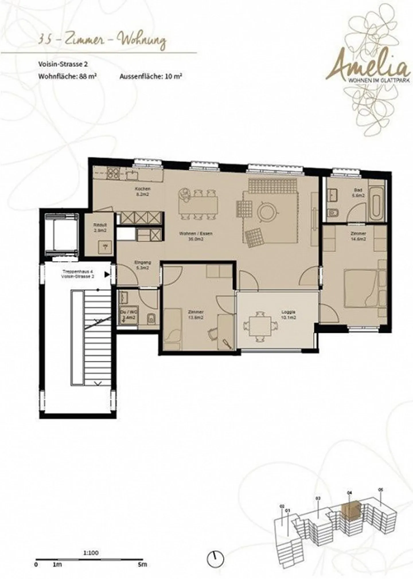 Your new home in Glattpark - Photo 11 of 12