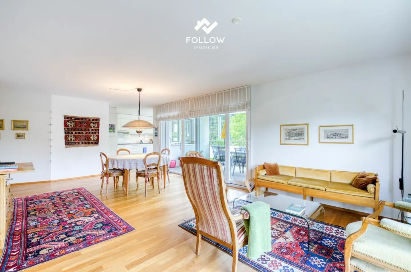 L'idylle rencontre l'élégance : Appartement spacieux de 4,5 pièces dans un bel emplacement verdoyant - Photo 9 sur 19